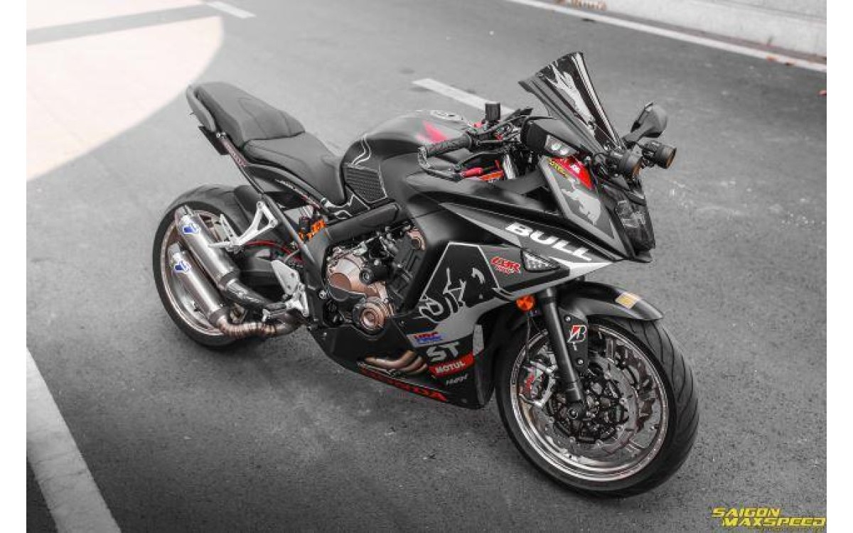 Honda CBR650F độ khủng nhất Việt Nam sau hơn 2 th&aacute;ng thực hiện